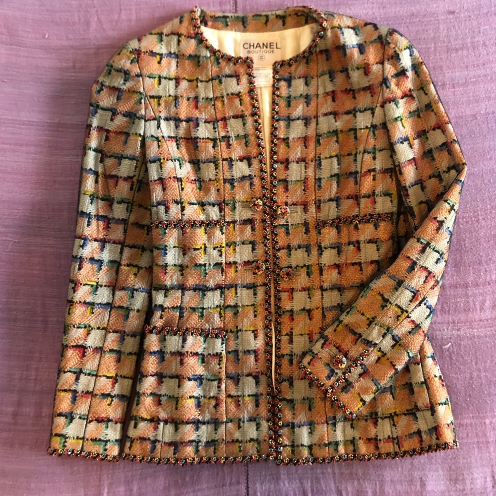 🇫🇷🇫🇷 CHANEL Jacket beaded couture🇫🇷🇫🇷